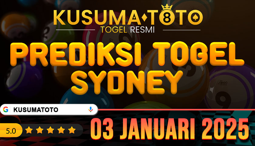 PREDIKSI TOGEL SYDNEY 03 JANUARI 2025