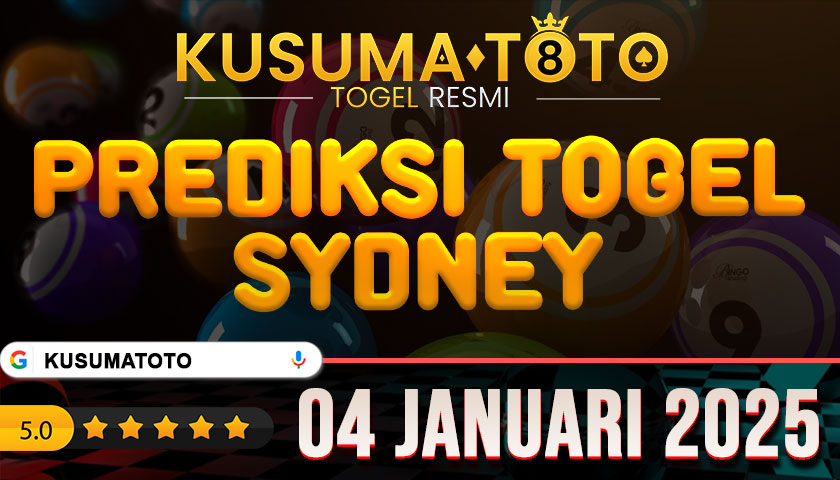 PREDIKSI TOGEL SYDNEY 04 JANUARI 2025